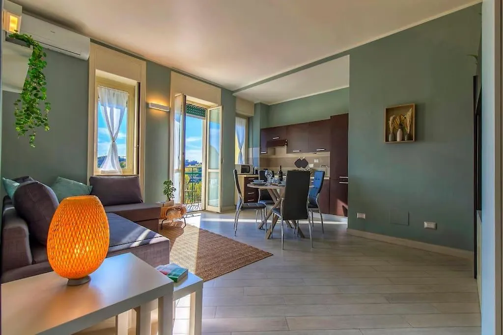 Charmy & Cozy Panoramic Flat 50M From M4 Stop Milano 0*,