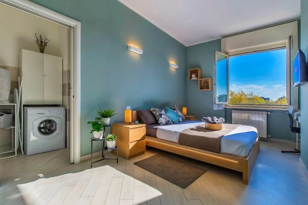 Charmy & Cozy Panoramic Flat 50M From M4 Stop Milano